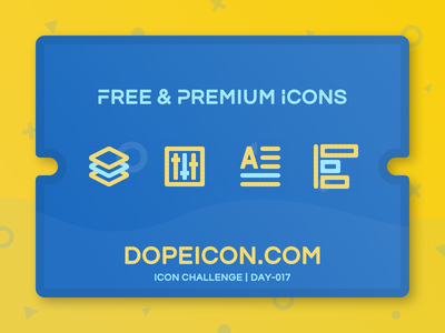 Dopeicon - Icon Showcase 017 website type flat web animation app brand.png