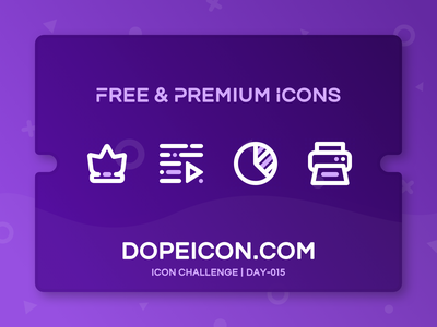 Dopeicon - Icon Showcase 015 playlist vip website type flat web animat.png