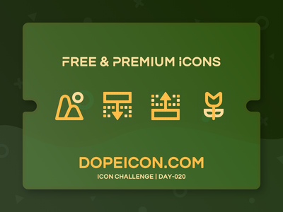 Dopeicon - Icon Showcase 020 website type flat web animation app brand.png
