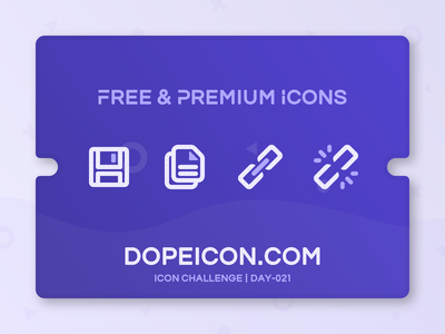 Dopeicon - Icon Showcase 021 website type flat web animation app brand.png
