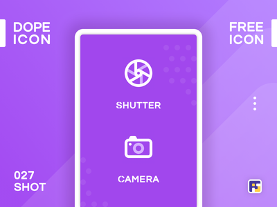 Dopeicon - Icon Showcase 027 shutter camera dopeicon freebies website.png