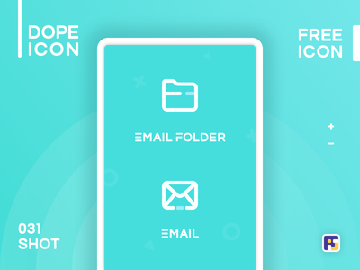 Dopeicon - Icon Showcase 031 folder email dopeicon freebies website ty.png