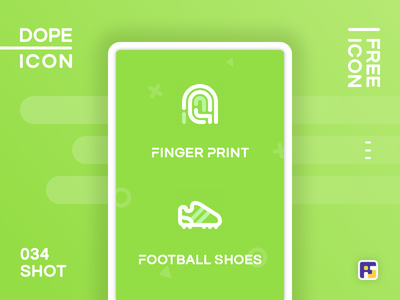 Dopeicon - Icon Showcase 034 football shoes finger print dopeicon free.png