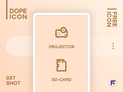 Dopeicon - Icon Showcase 037 card sd projector dopeicon freebies websi.png