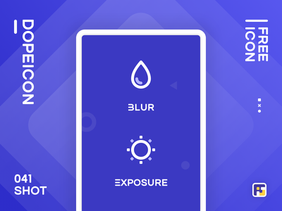 Dopeicon - Icon Showcase 041 exposure blur dopeicon freebies website t.png
