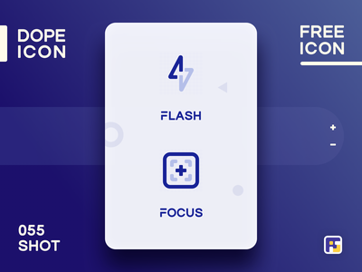 Dopeicon - Icon Showcase 055 focus flash dopeicon freebies website typ.png