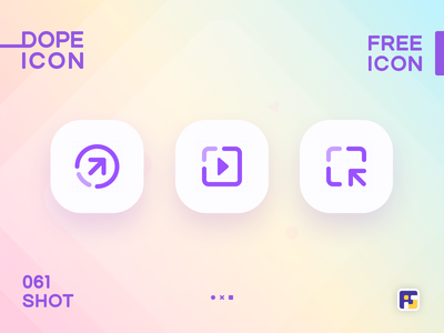 Dopeicon - Icon Showcase 061 back navigation arrows dopeicon freebies.png