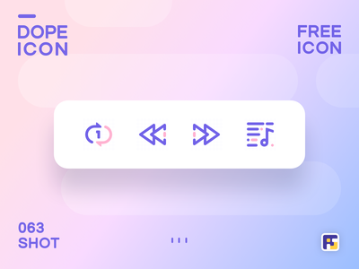 Dopeicon - Icon Showcase 063 music replay playlist dopeicon freebies w.png