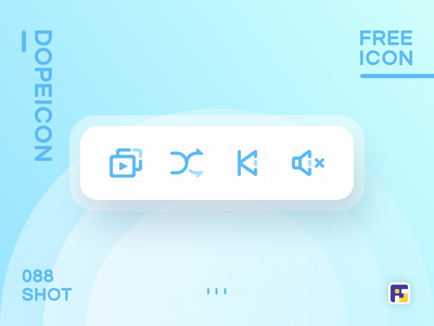 Dopeicon - Icon Showcase 088 gallery mute shuffle dopeicon freebies we.png
