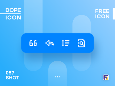 Dopeicon - Icon Showcase 087 reply search quote dopeicon freebies webs.png