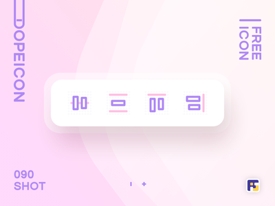 Dopeicon - Icon Showcase 090 menu bar middle align dopeicon freebies w.png