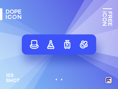 Dopeicon - Icon Showcase 103 luggage hat dope dopeicon freebies websit.png