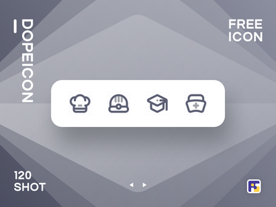 Dopeicon - Icon Showcase 120 nurse hat dope dopeicon freebies website.png