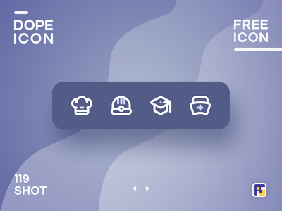 Dopeicon - Icon Showcase 119 nurse hat dope dopeicon freebies website.png