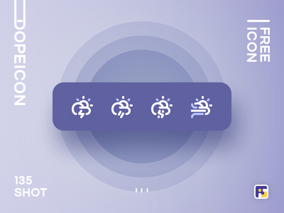 Dopeicon - Icon Showcase 135 weather weather icons top 4 website web v.png
