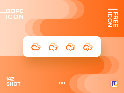 Dopeicon - Icon Showcase 142 rain weather icon dope dopeicon freebies.png