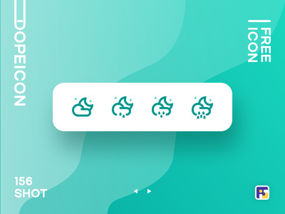 Dopeicon - Icon Showcase 156 rain weather dope dopeicon freebies websi.png