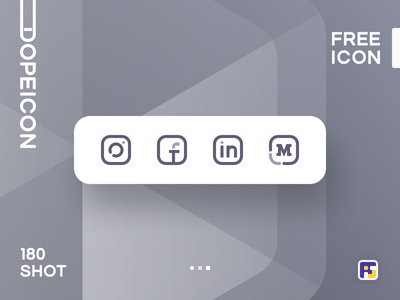 Dopeicon - Icon Showcase 180 social icons social dope dopeicon freebie.png