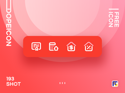 Dopeicon - Icon Showcase 193 realty real estate app real estate dope d.png