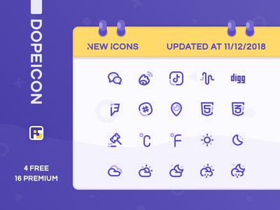 Dopeicon Updated by 11122018 weather tik tok wechat dopeicon freebies.png