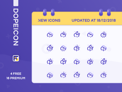 Dopeicon Updated by 18122018 weather icon weather dope dopeicon freebi.png
