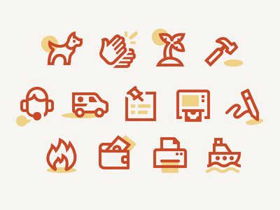 Australia Post Iconography color duotone line iconography icon set ico.png