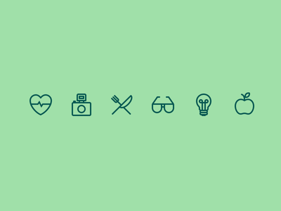 Category Icons icons iconography symbol set flat icon camera heart gla.png