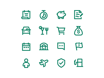 Credit Karma  App Icons ui app bank car dining savings categories icon.png