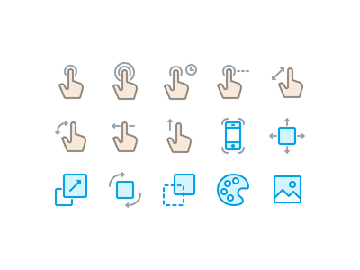 Gesture  Animation Icons icon set app icons webicons icon designer ico.png