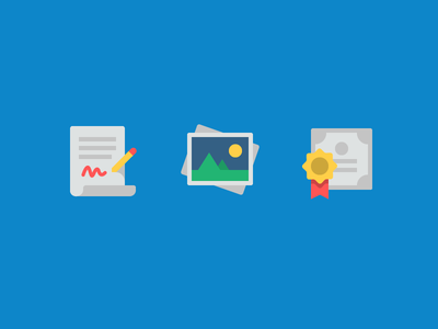 Iconography icons sign set iconography flat photo.png