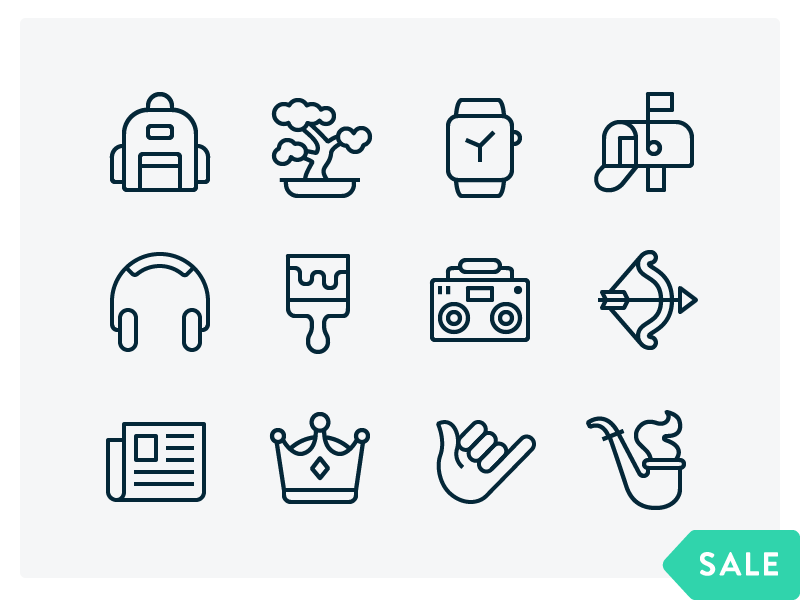 iOS Edge - 2400 icons icon set ux ui web ios line iconography icons.gif