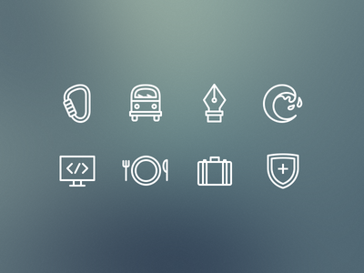 Octopus Iconography icons iconography symbol set flat icon camera hear.png