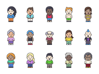 Lil Buddies - 15 People Icons free people icons.png
