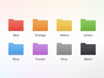 macOS Folder Icons finder folders folder icon icon folder macos.png