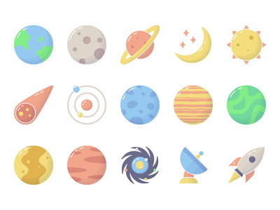 Quasar - 15 Space Icons free space icons.png