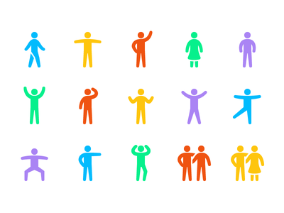 Stride - 15 Human Action Icons free people actions icons.png