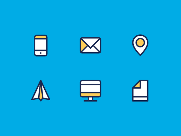 Contact Icons contact design creative icon set dan fleming.png