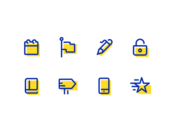 Fun Little Icons energetic cute iconography creative design dan flemin.png