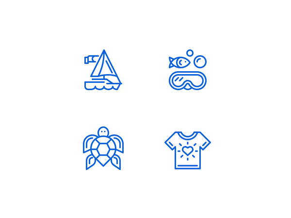 Island Adventure Icons turtle scuba marine community icon set design c.png