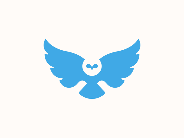 Owl Symbol – Concept Three dan fleming design logo creative owl negati.png