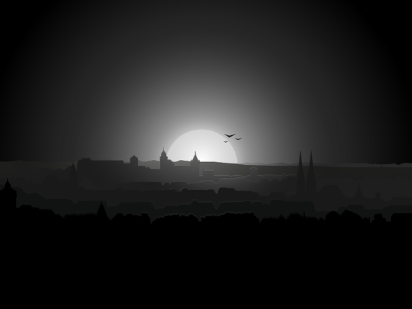 Home soft light castle adobe illustrator vector town home dark.png