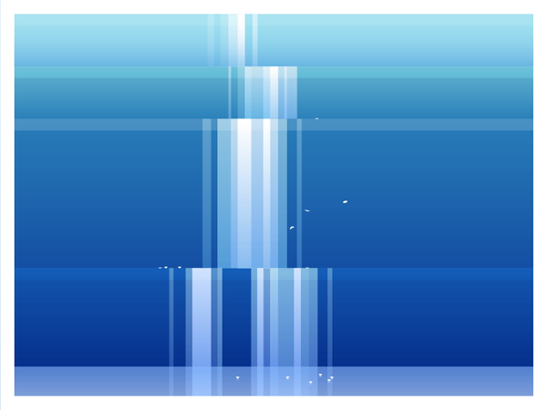 Waterfall geometric water minimal waterfall.png