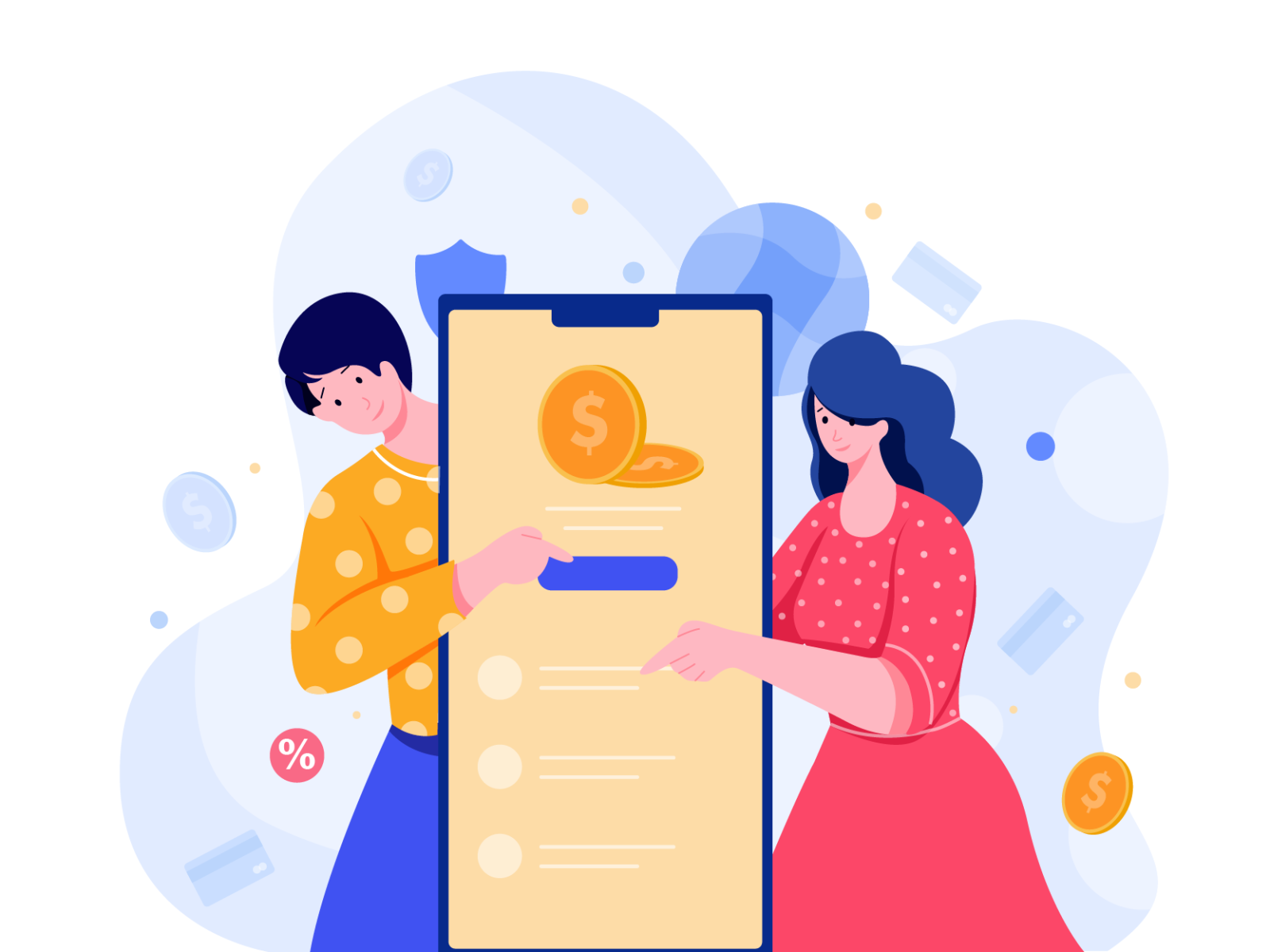 banking app illustration digital vector design concept banking app col.png