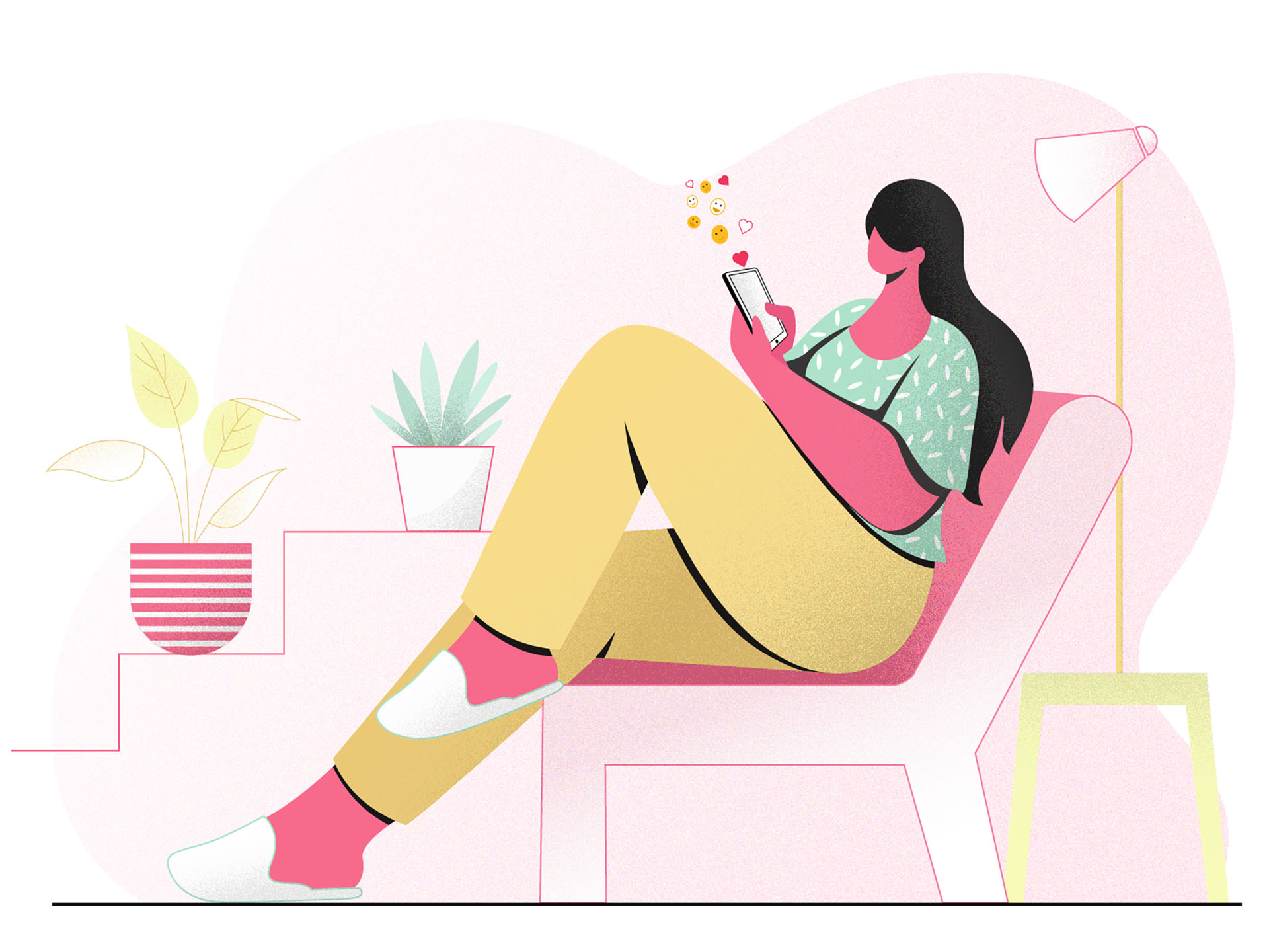 chatting chatting colors digital vector design concept character desig.jpg