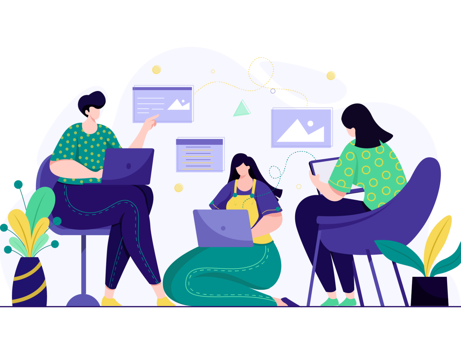 designers working together colors digital vector design concept charac.png