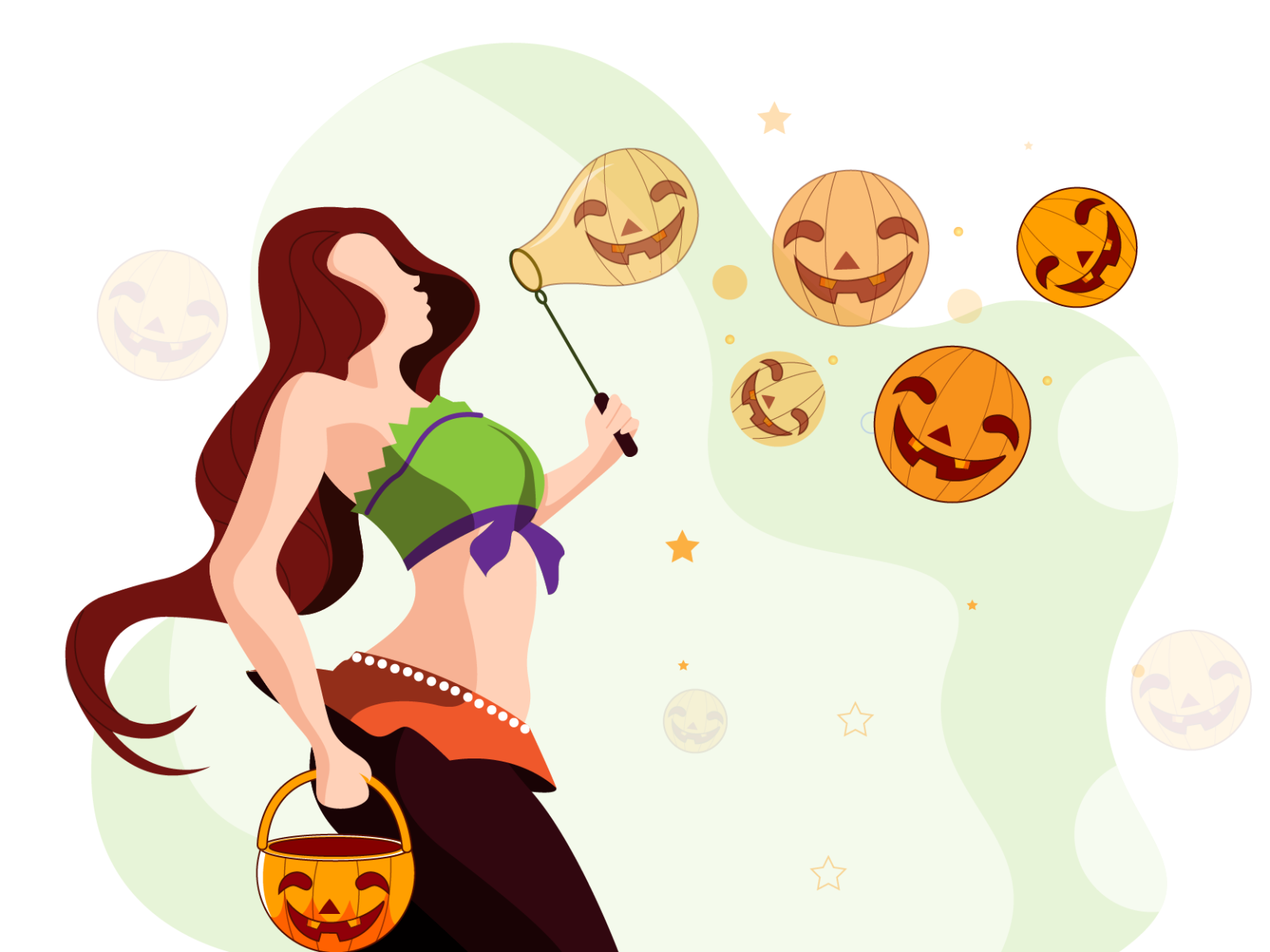 halloween vector digital colors concept design character design flat v.png