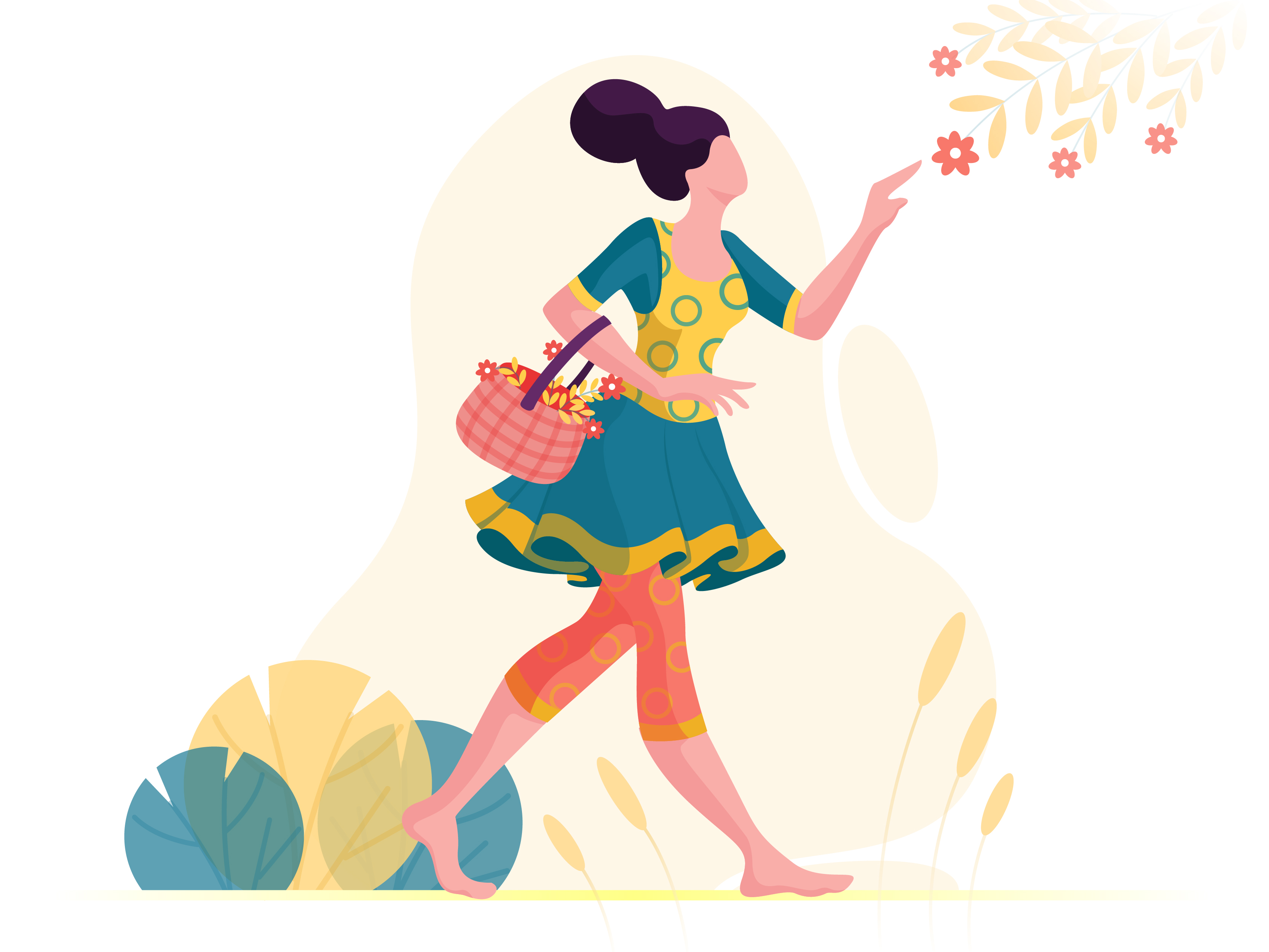 ILLUSTRATION  concept vector Digital Art  uiux colours girls imaginati (3).jpg
