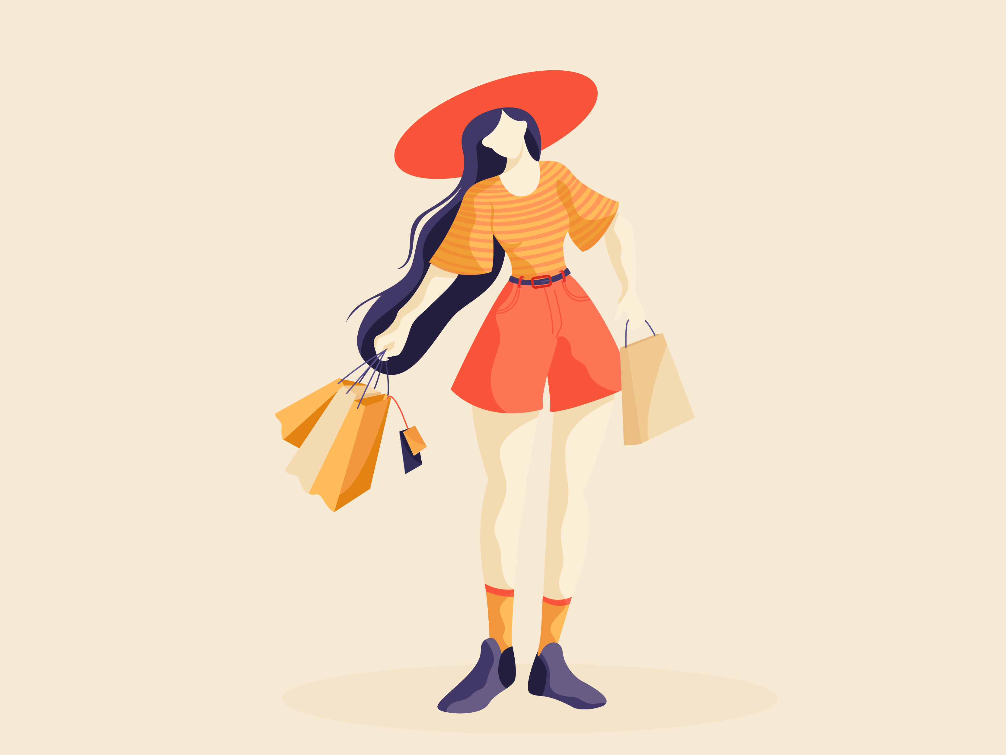 ILLUSTRATION  concept vector Digital Art  uiux colours girls imaginati (5).jpg