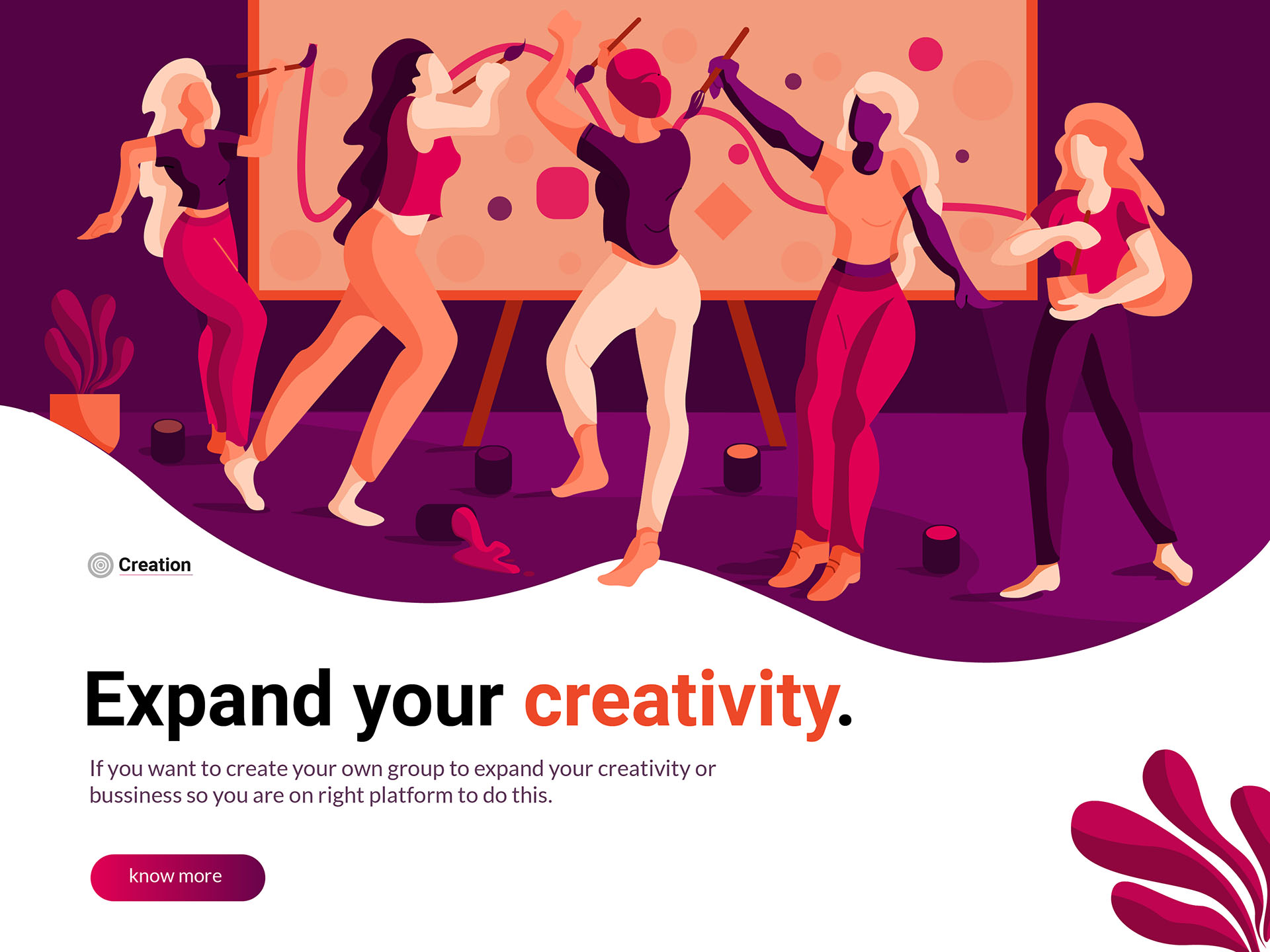 landing pages ui ux ILLUSTRATION  concepts colors girls (2).jpg