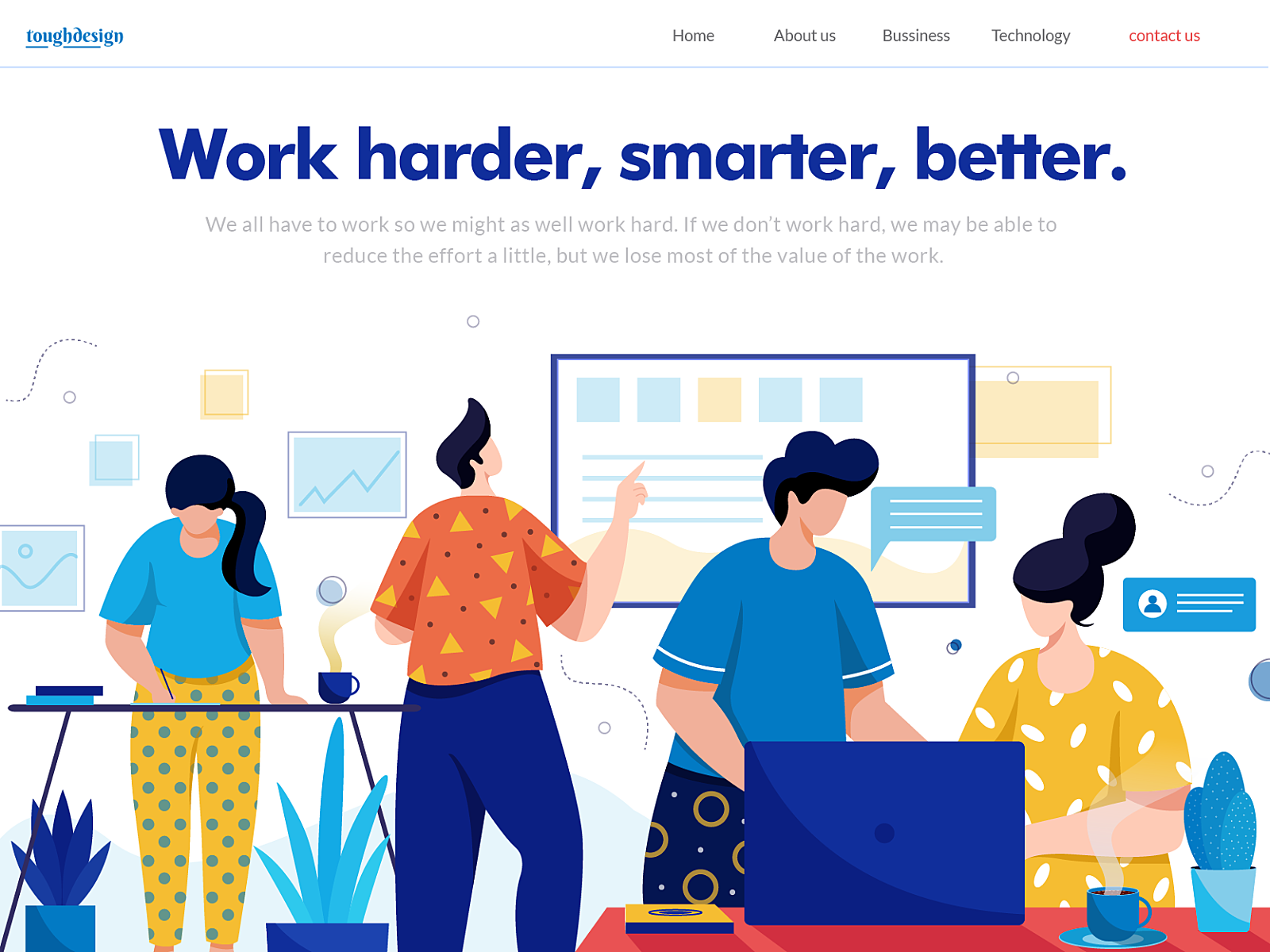 work smartly worksmartly leaves design flat vector digital concept vec.png